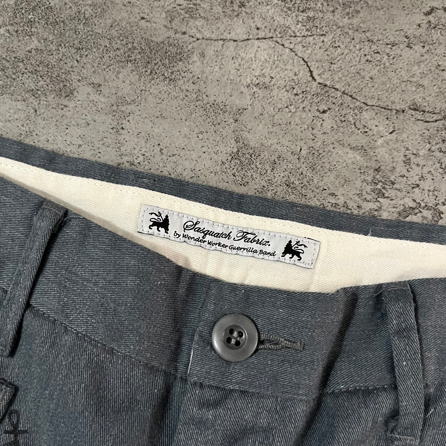Sasquatchfabrix Rasta Lions Graphic Chopped Pant