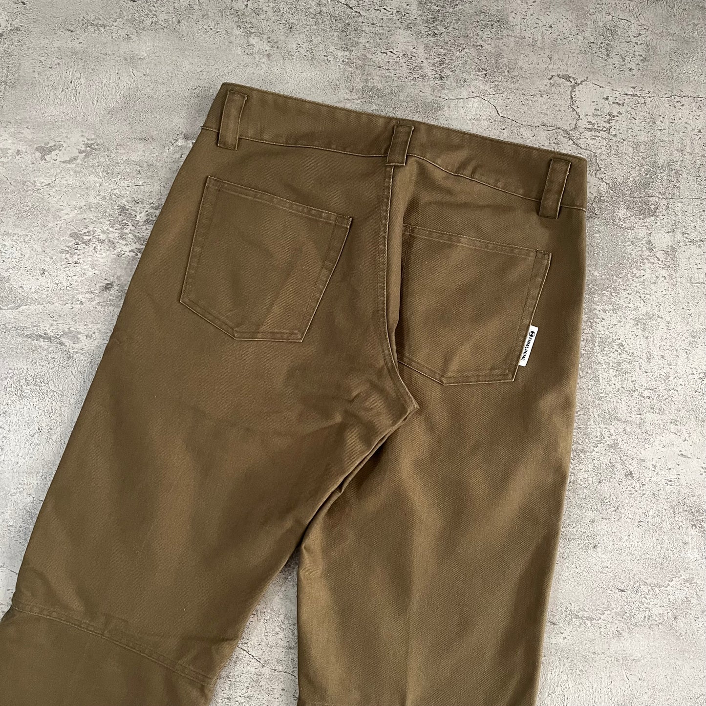 Final Home Double Front Pocket Pants - Beige