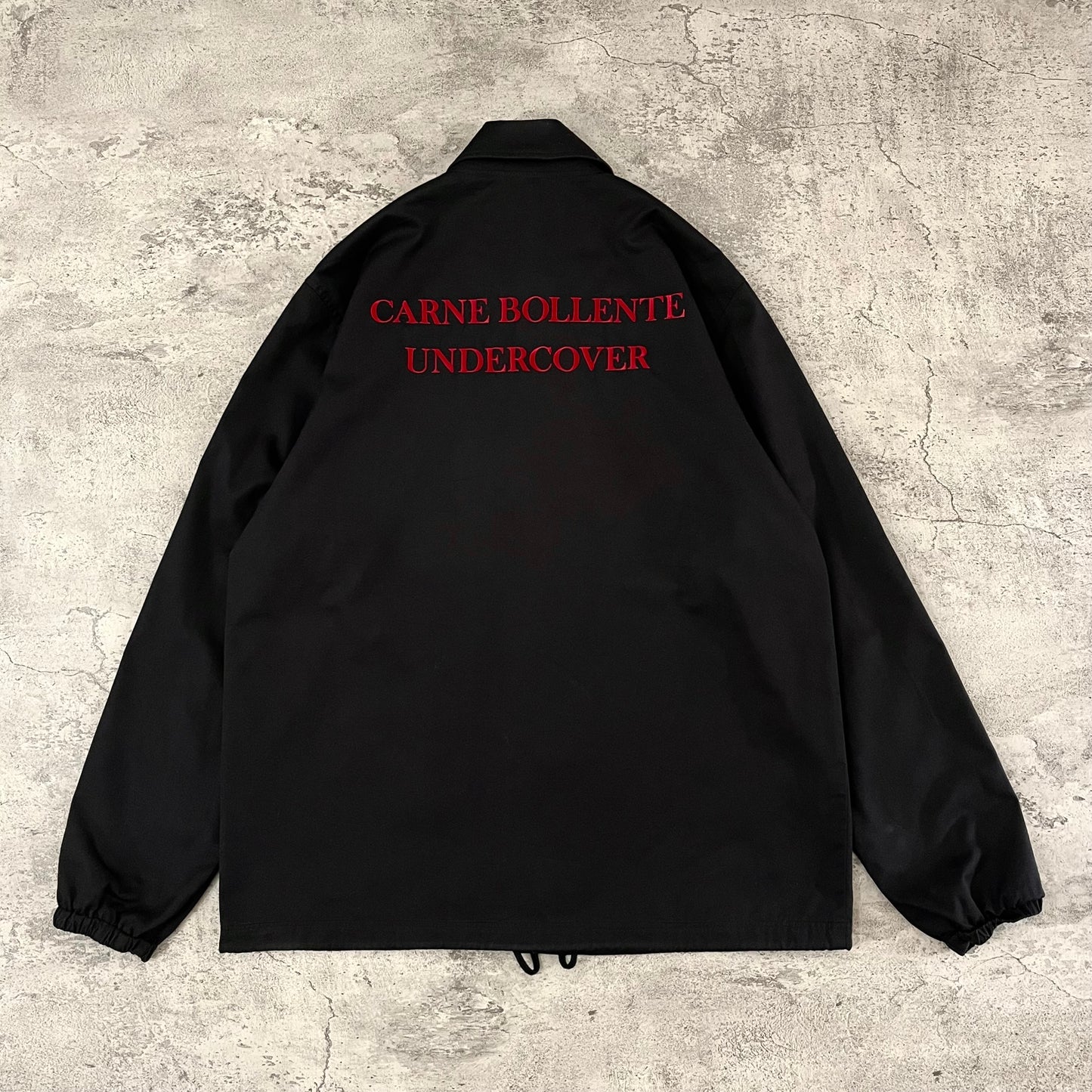 UNDERCOVER x Carne Bollente “Horror Movie” Coach Jacket - Black