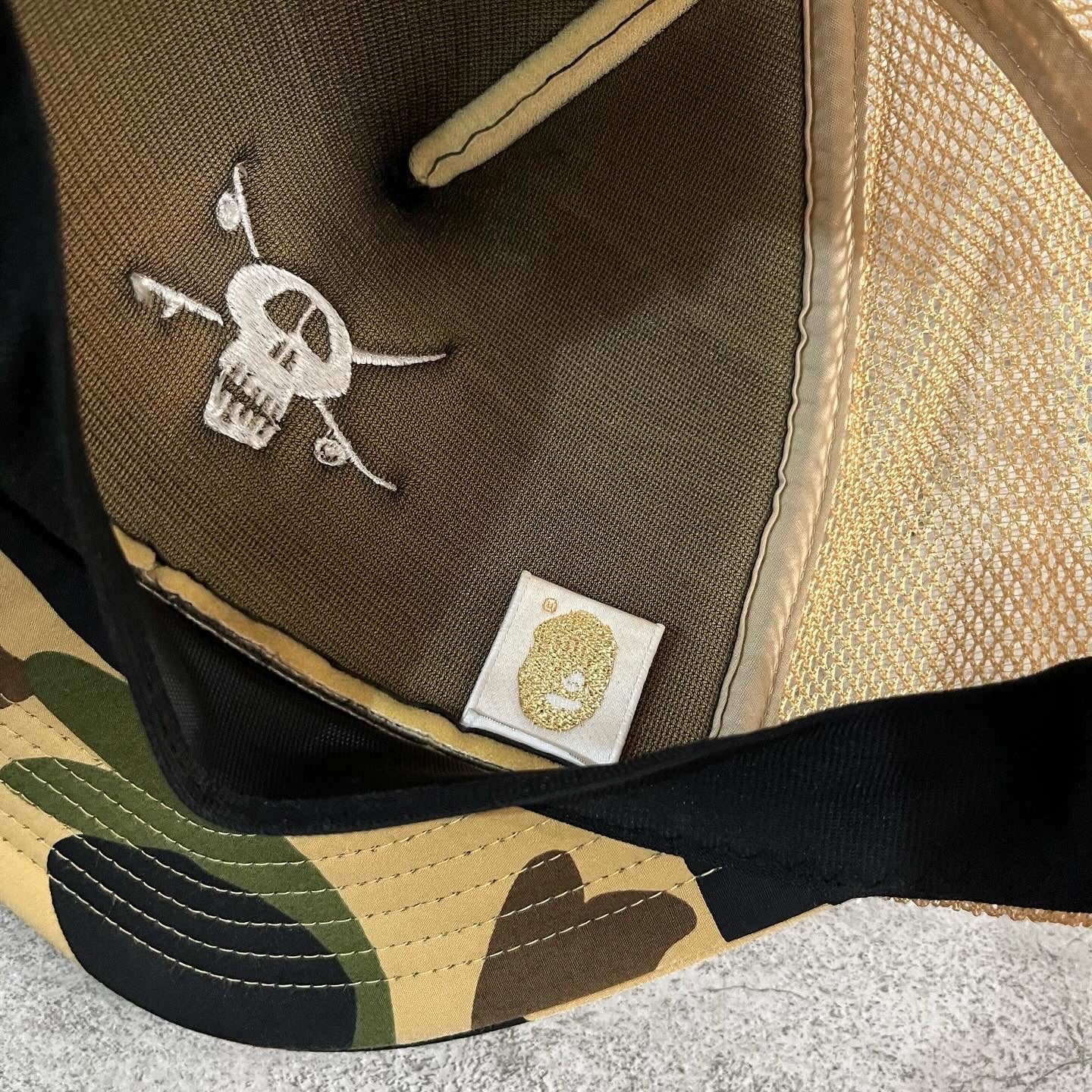 Bape x Stussy - 30th Anniversary Skull Trucker