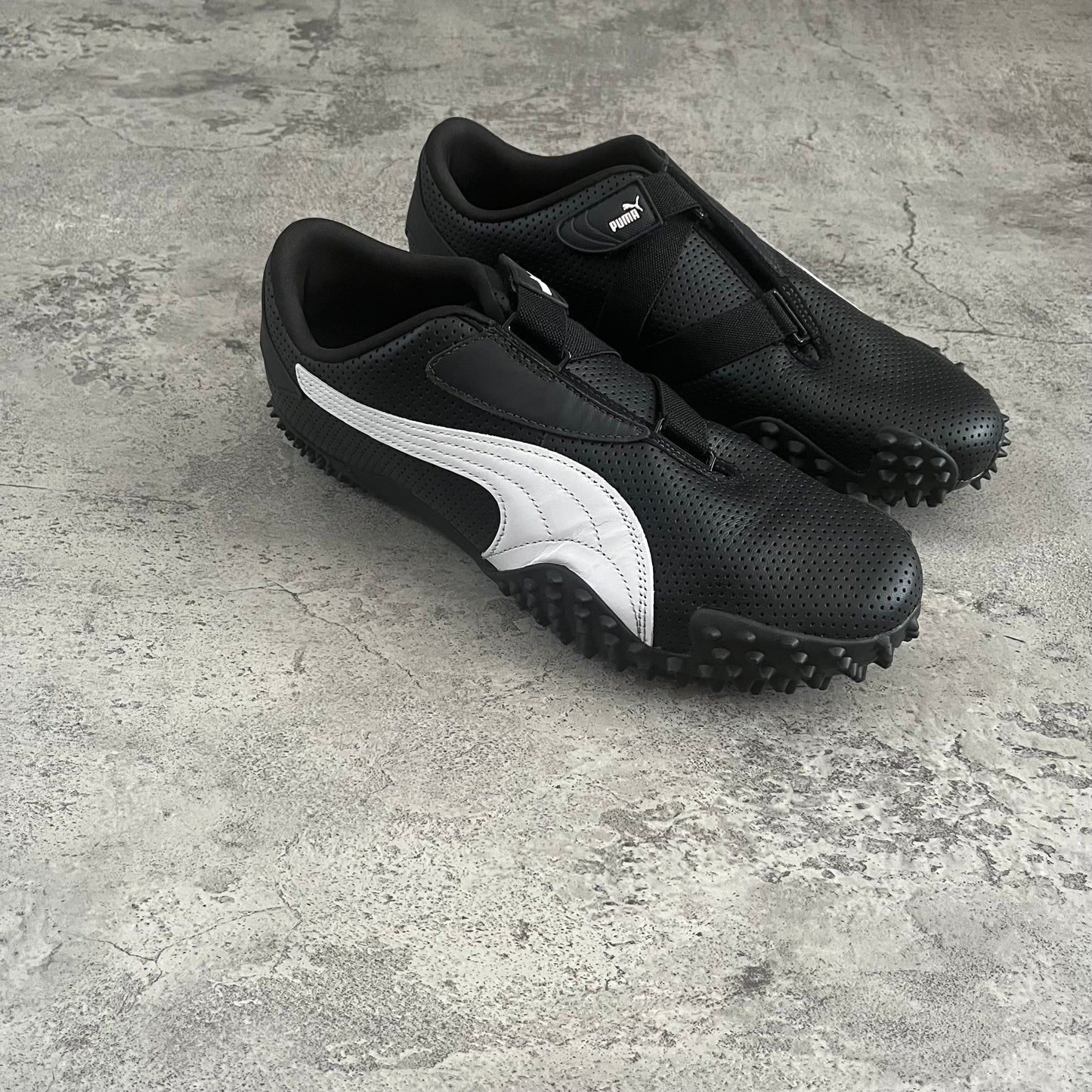 Puma Mostro Perf Leather - Black