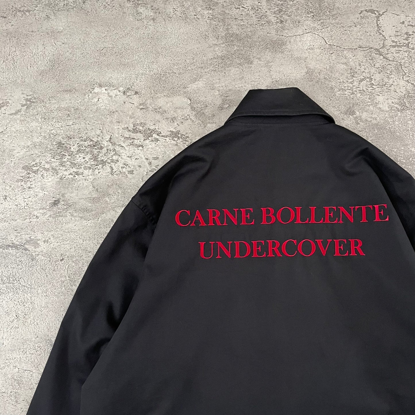 UNDERCOVER x Carne Bollente “Horror Movie” Coach Jacket - Black
