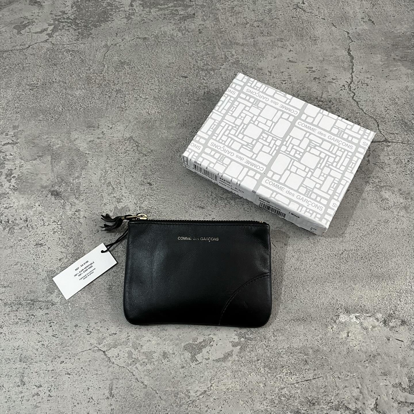Commes des Garcons - Classic Arecalf Leather Wallet