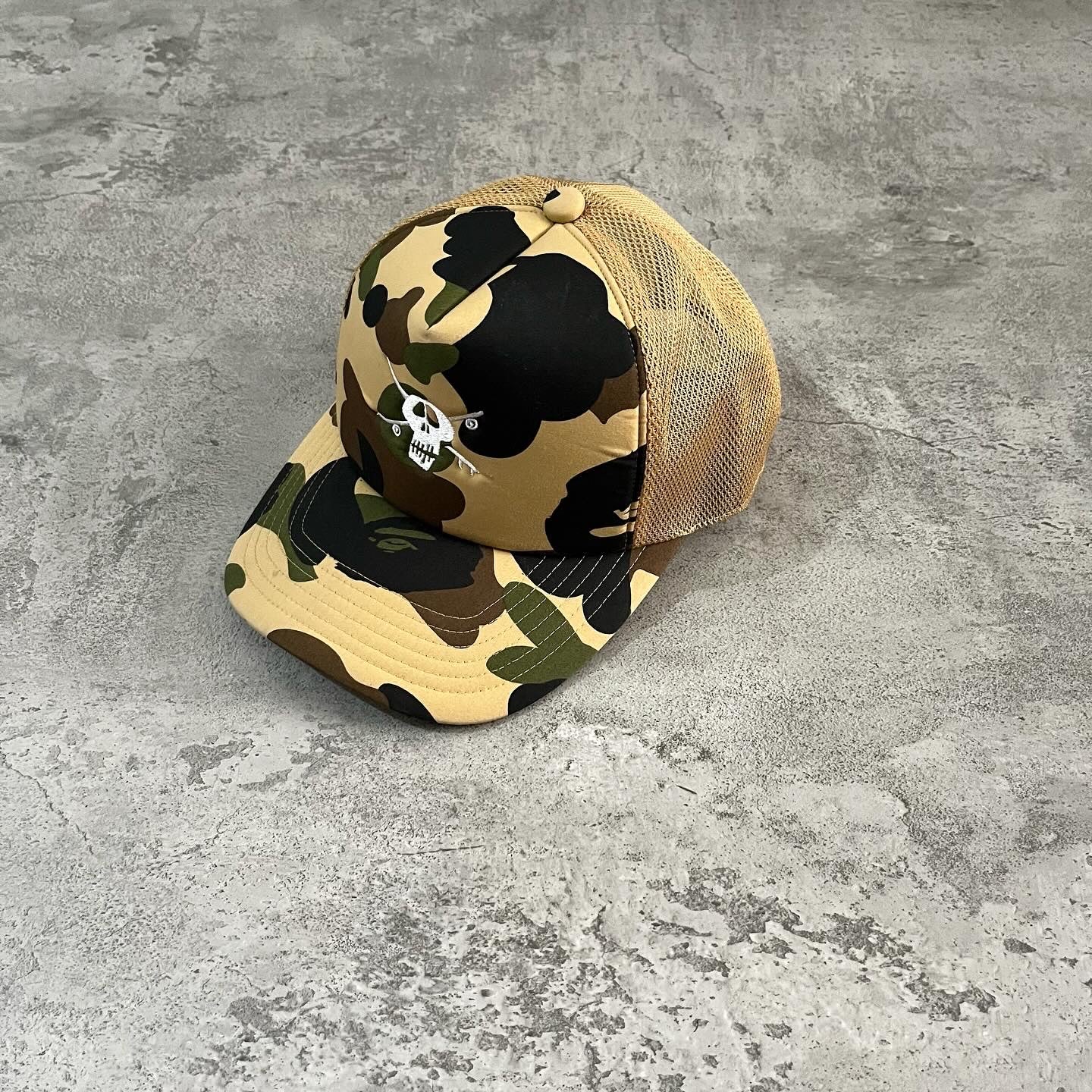 Bape x Stussy - 30th Anniversary Skull Trucker
