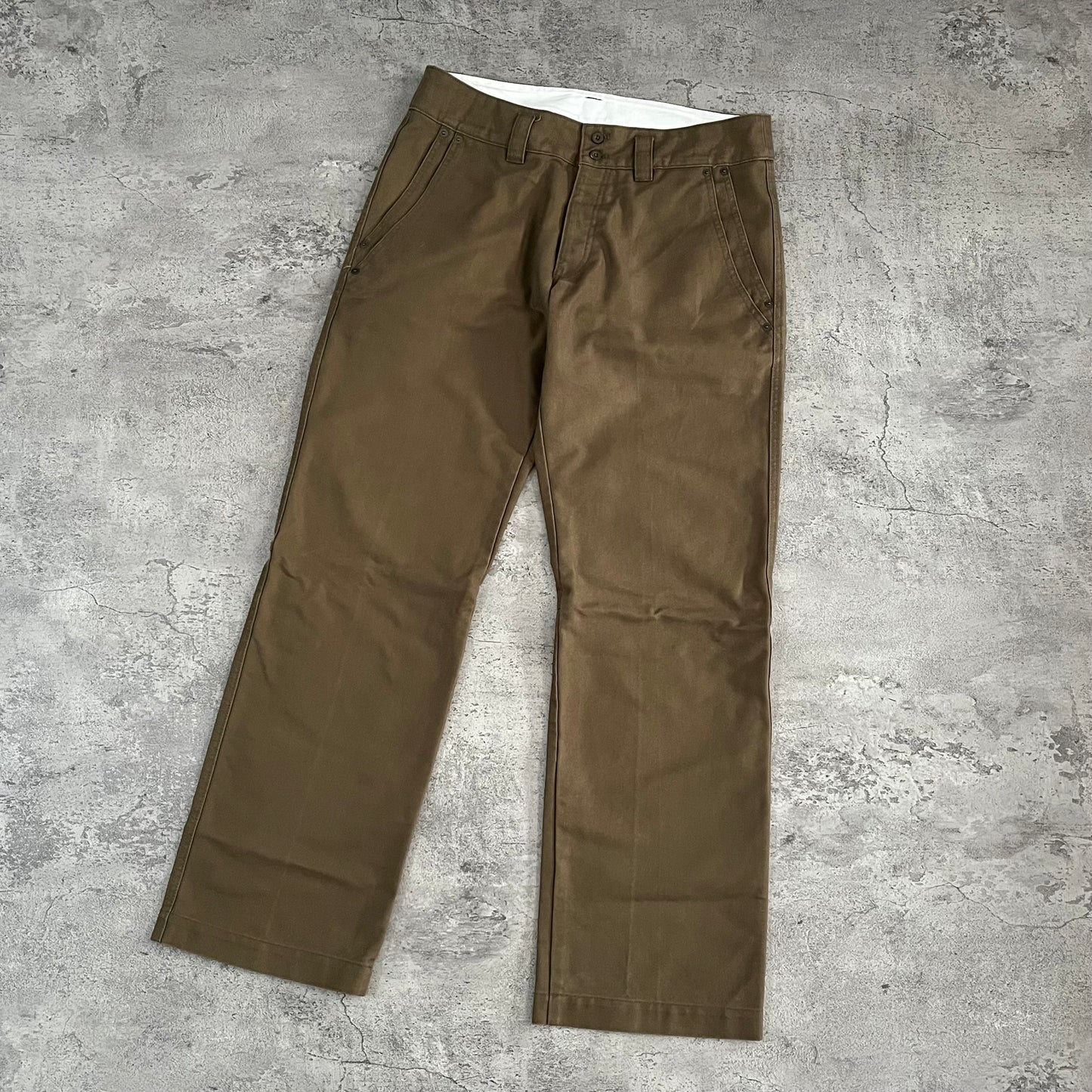 Final Home Double Front Pocket Pants - Beige