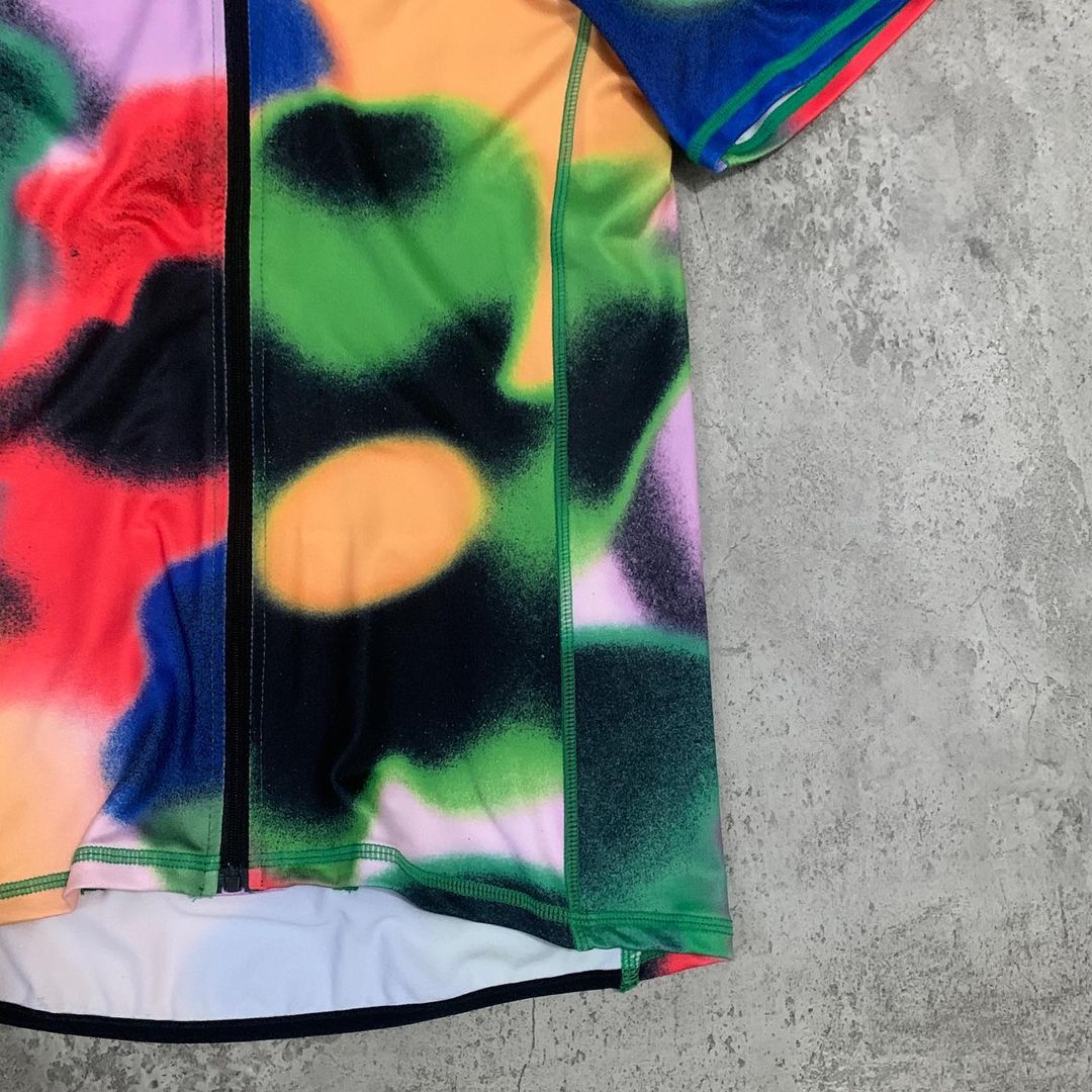 Brain Dead Cycling Jersey in Watercolour Floral