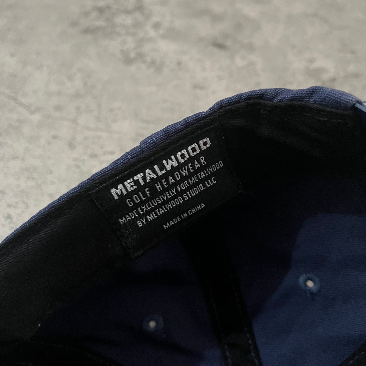 Metalwood Logo 5-Panel Rope Hat