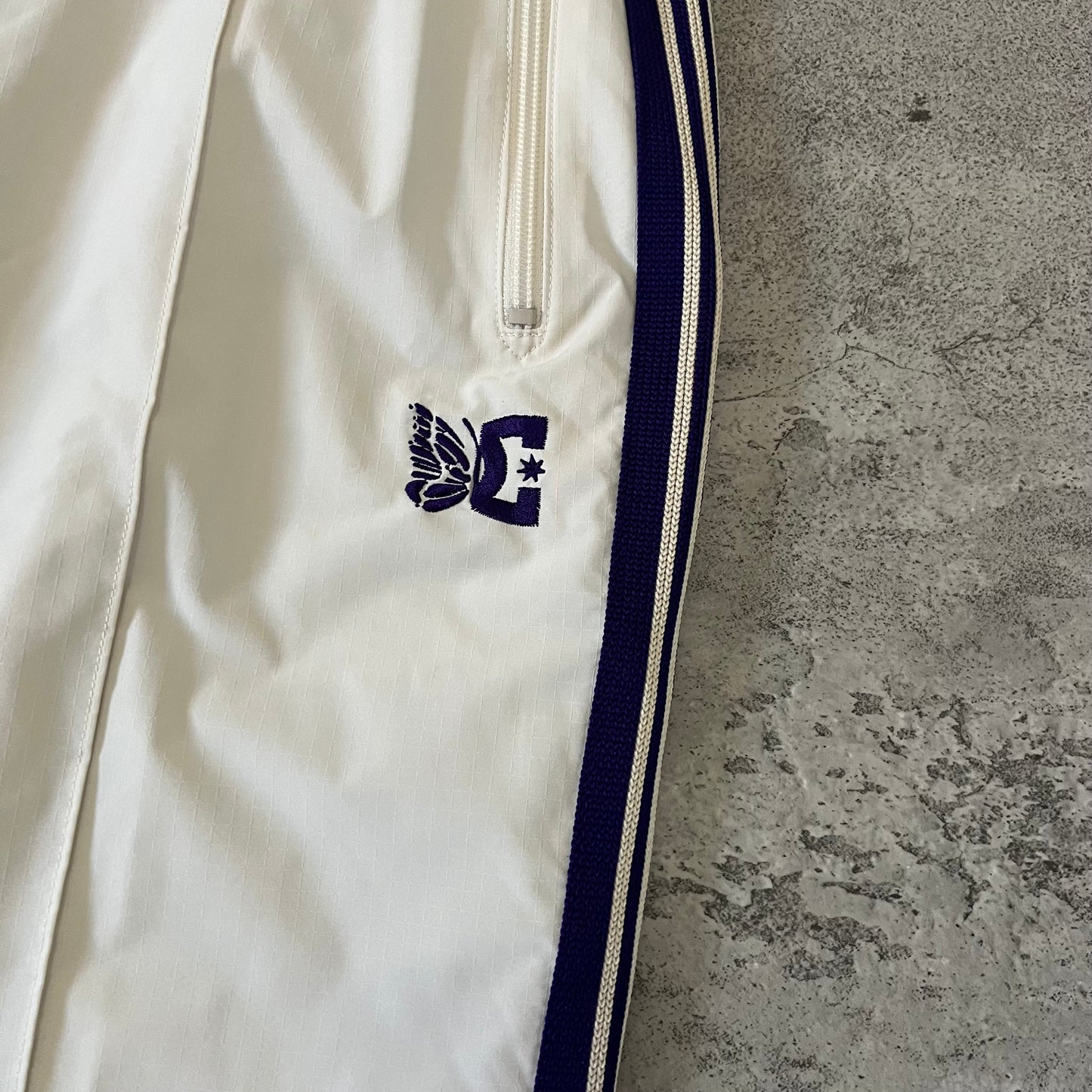 Needles x DC Shoes Track Pants - White