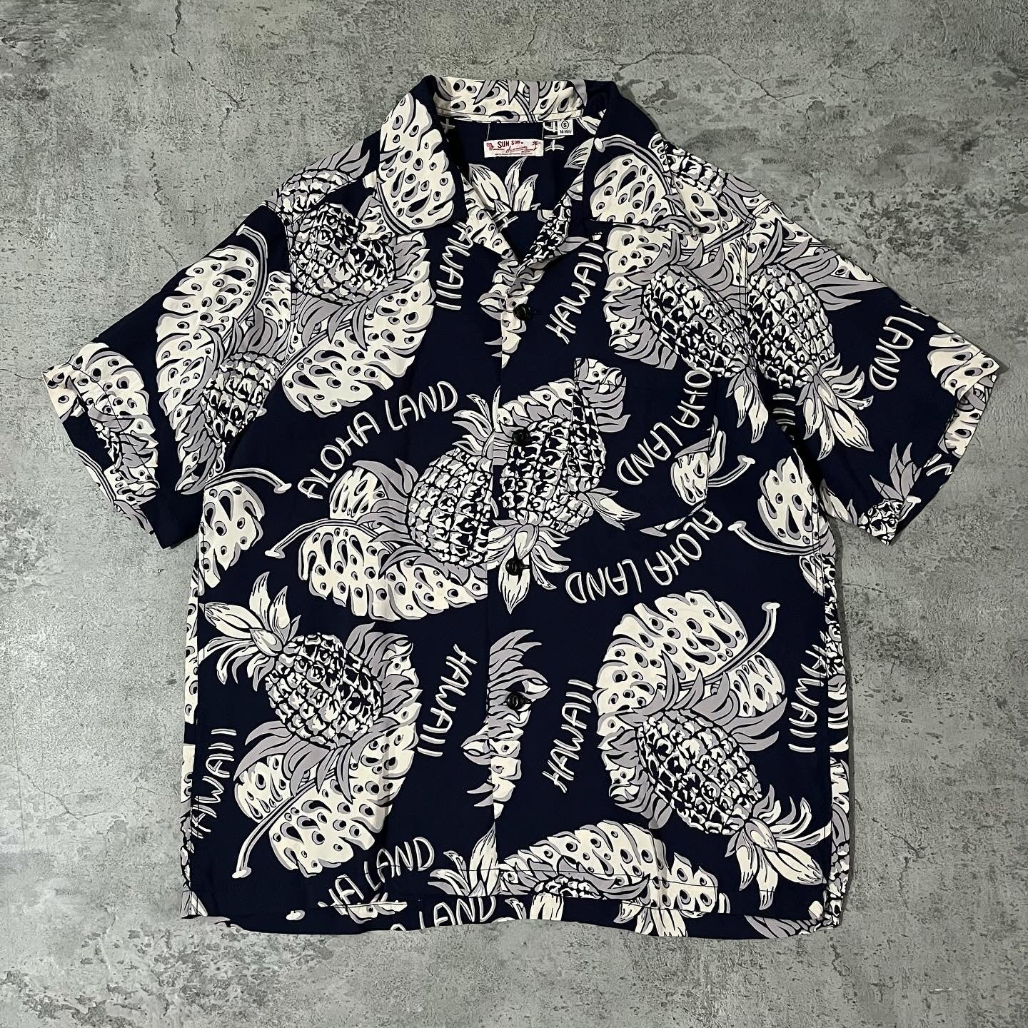 Sunsurf - The Pineaple Island Rayon Hawaiian Shirt