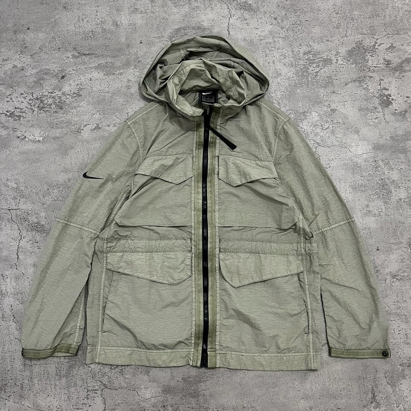Nike Mens NSW Tech Pack Jackets - Olive