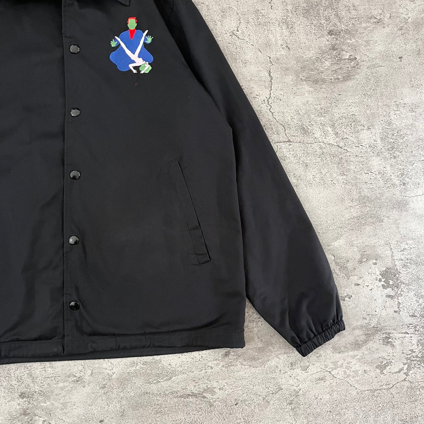 UNDERCOVER x Carne Bollente “Horror Movie” Coach Jacket - Black