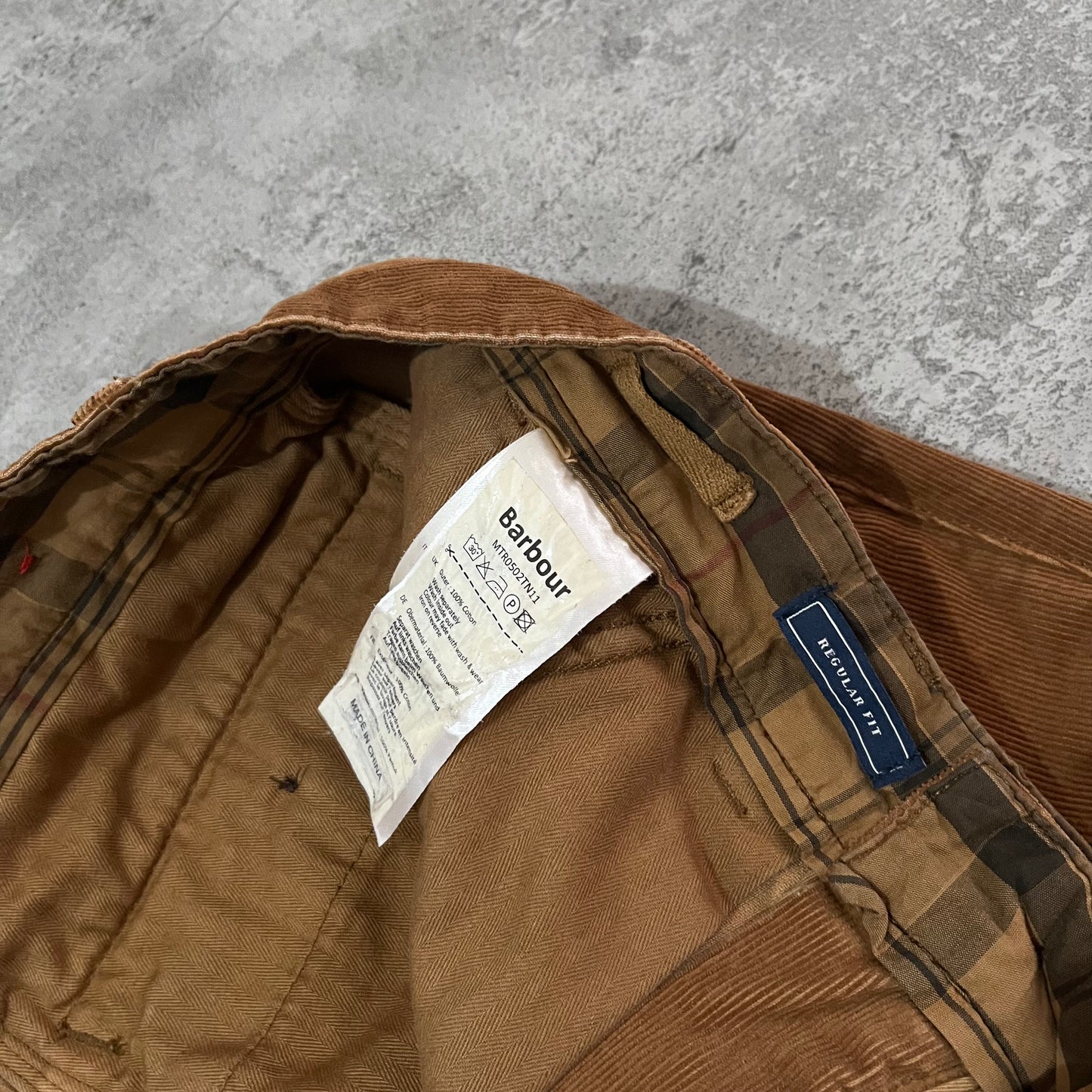 Barbour - Corduroy Long Pants Regular Fit