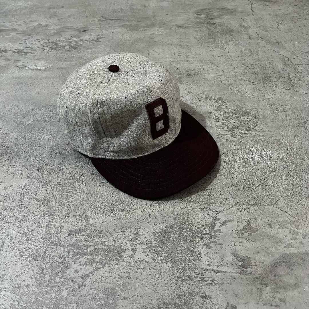 Ebbets Field USA - Flannel Wool B Mark Baseball Cap