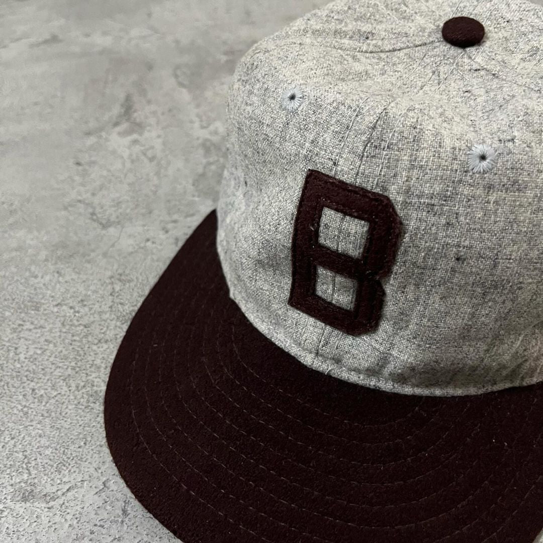 Ebbets Field USA - Flannel Wool B Mark Baseball Cap