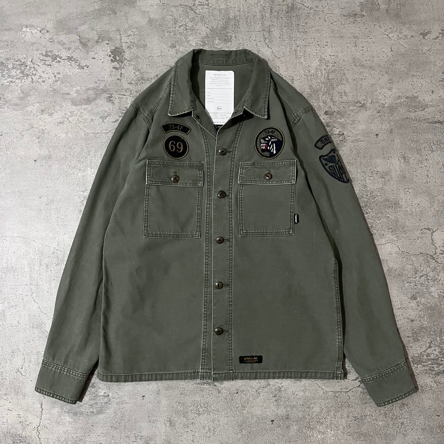 NEIGHBORHOOD - Military BDU SOLID LS Shirt