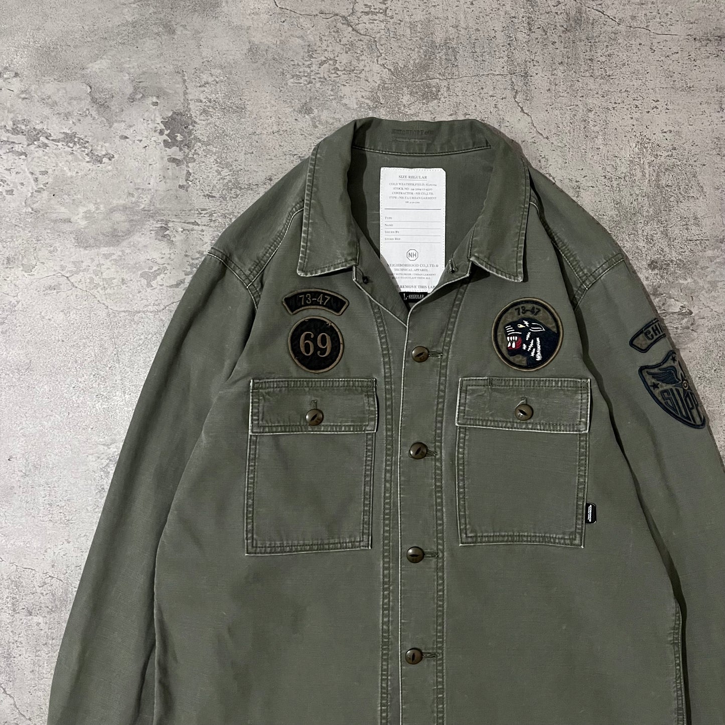 NEIGHBORHOOD - Military BDU SOLID LS Shirt