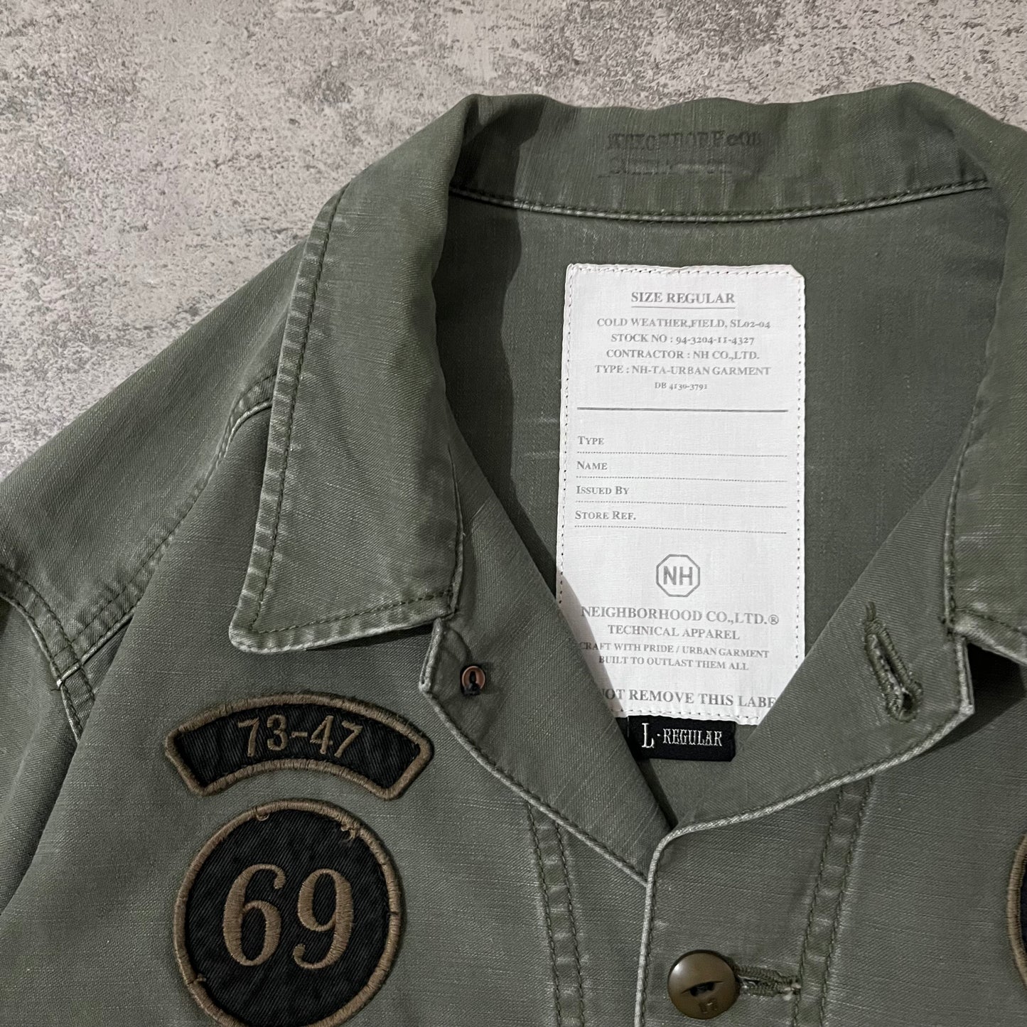 NEIGHBORHOOD - Military BDU SOLID LS Shirt