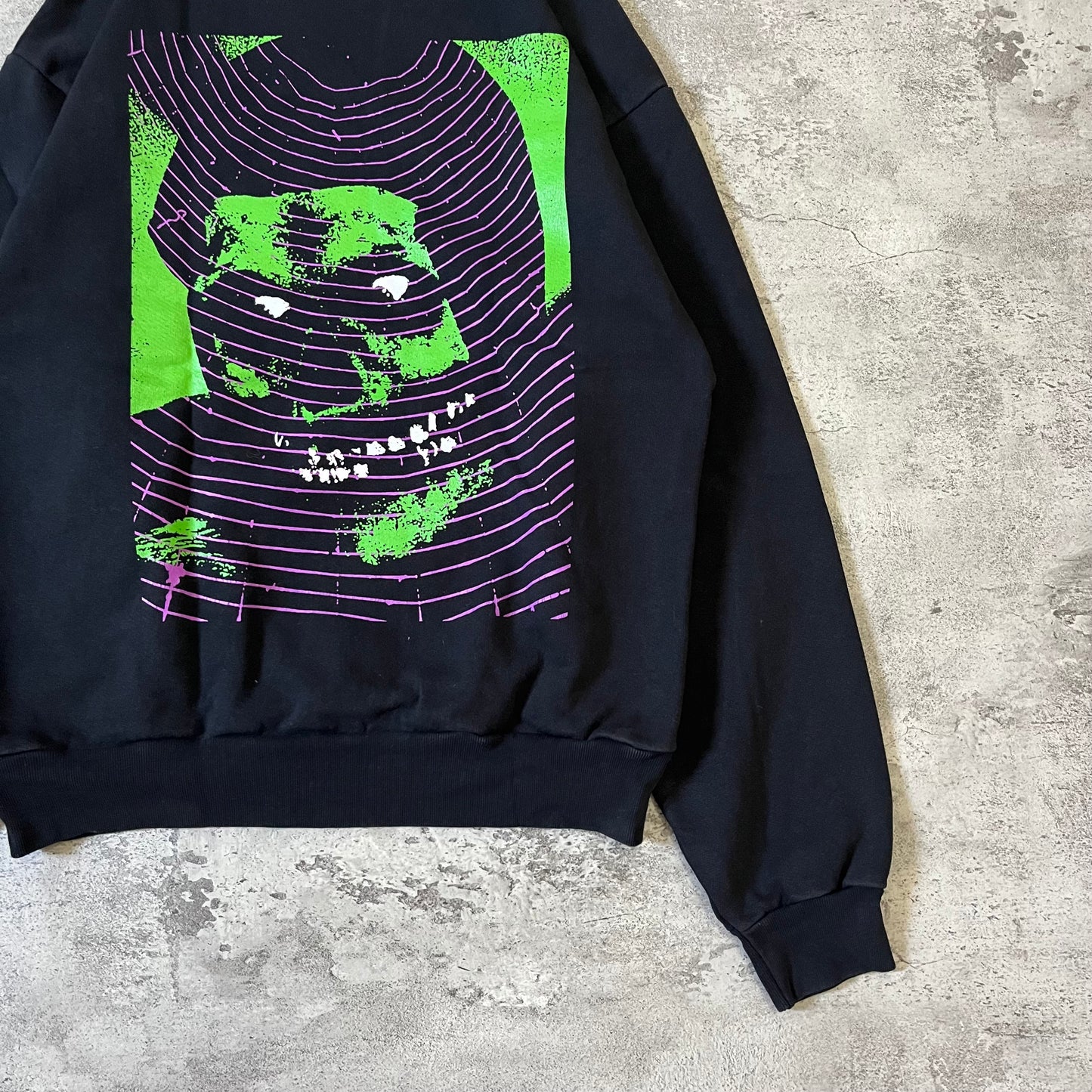 Stray Rats Crimson Crewneck - Black