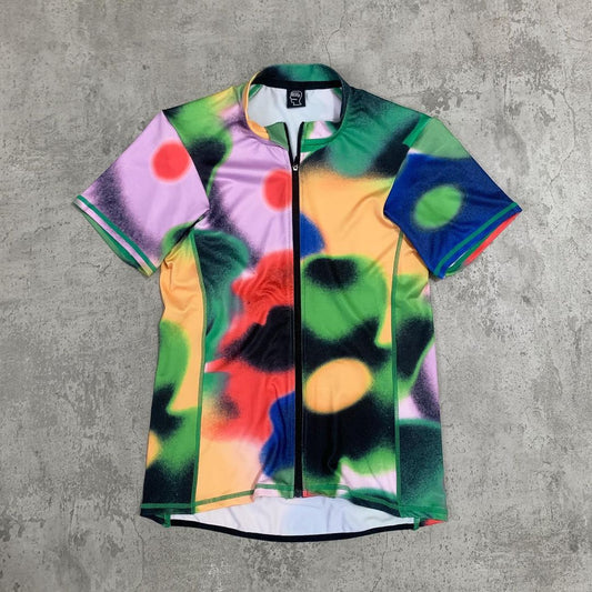 Brain Dead Cycling Jersey in Watercolour Floral