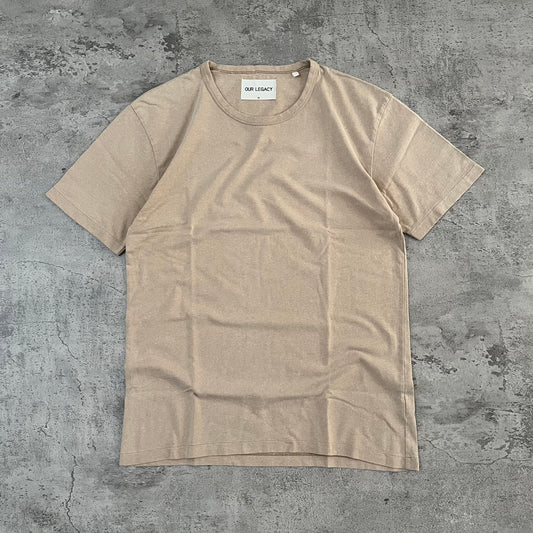 OUR LEGACY Recycled Cotton SS Tee - Desert