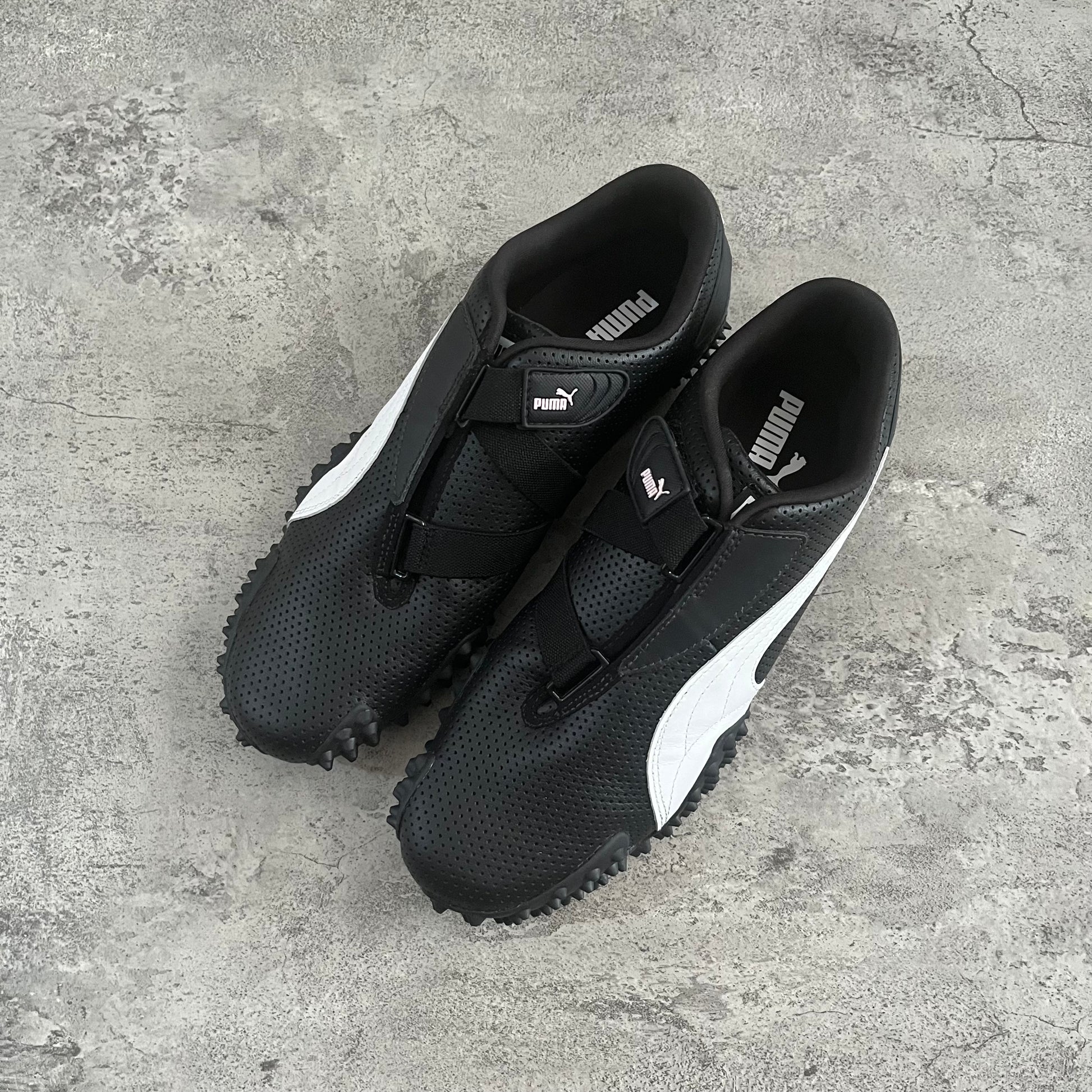 Puma Mostro Perf Leather Black